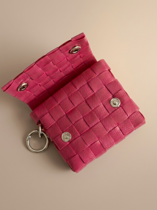 MONEDERO CHARM FUCSIA